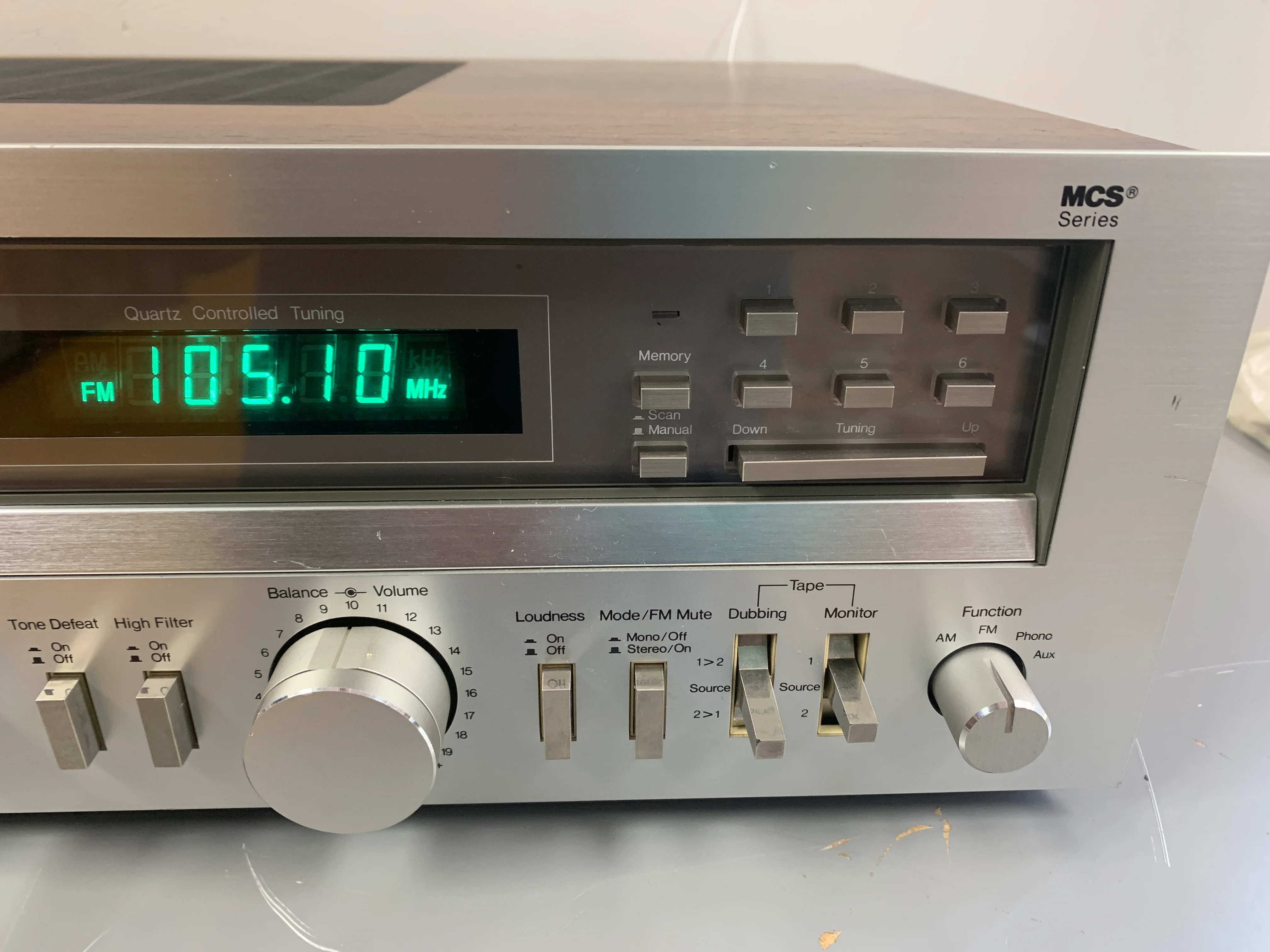 MCS Modular Component System 3249 Stereo Receiver * 45W RMS * 1981 - Image 4