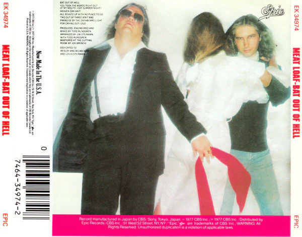Meat Loaf - Bat Out Of Hell (CD, Album, RE, Pit) (Near Mint (NM or M-)) - Image 2