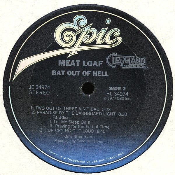 Meat Loaf - Bat Out Of Hell (LP, Album, RE, Pit) (Very Good Plus (VG+)) - Image 4