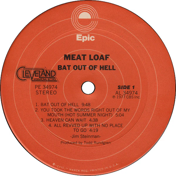 Meat Loaf - Bat Out Of Hell (LP, Album, Ter) (Very Good Plus (VG+)) - Image 3