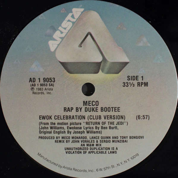 Meco Monardo - Ewok Celebration (12") (Mint (M)) - Image 3