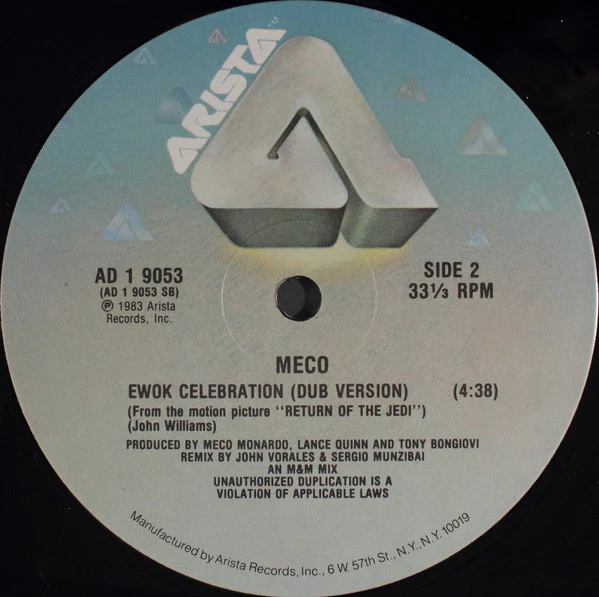 Meco Monardo - Ewok Celebration (12") (Mint (M)) - Image 4