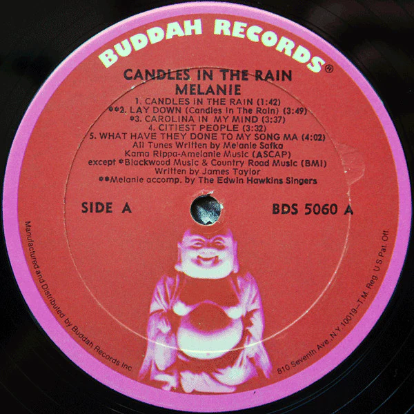 Melanie - Candles In The Rain (LP, Album, RP) (Very Good Plus (VG+)) - Image 4