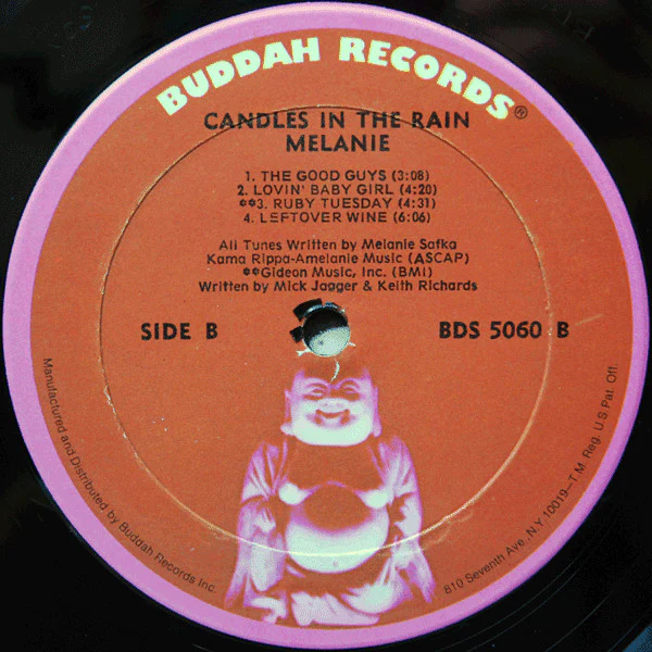Melanie - Candles In The Rain (LP, Album, RP) (Very Good Plus (VG+)) - Image 5