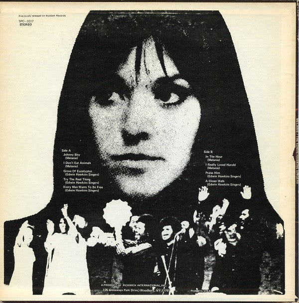 Melanie / Edwin Hawkins Singers - Try The Real Thing (LP, Comp) (Near Mint (NM or M-)) - Image 2