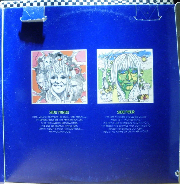 Melanie  - Four Sides Of Melanie (2xLP, Comp, Son) (Very Good Plus (VG+)) - Image 5