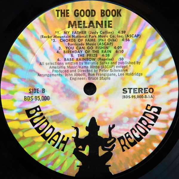 Melanie - The Good Book (LP, Album, Mon) (Very Good (VG)) - Image 3