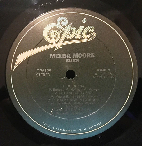 Melba Moore - Burn (LP, Album, San) (Very Good Plus (VG+)) - Image 3