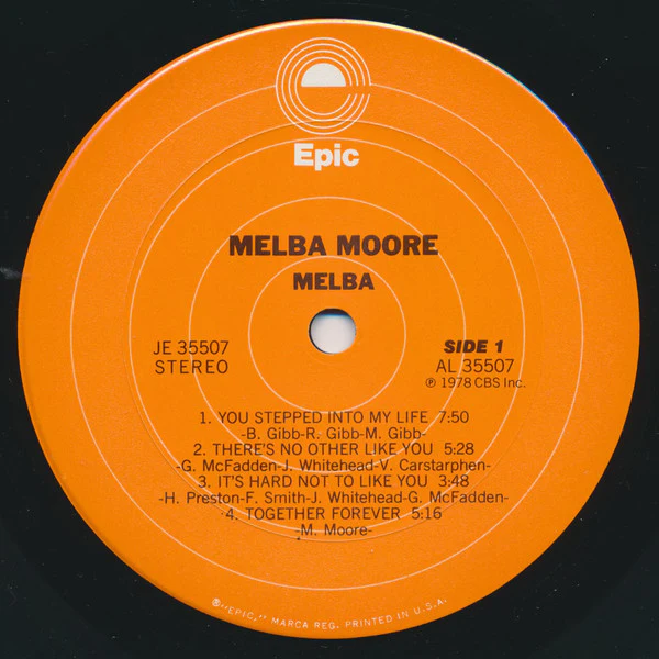 Melba Moore - Melba (LP, Album) (Very Good Plus (VG+)) - Image 3