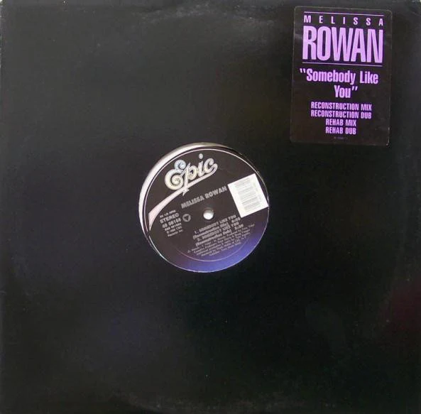 Melissa Rowan - Somebody Like You (12") (Very Good Plus (VG+))
