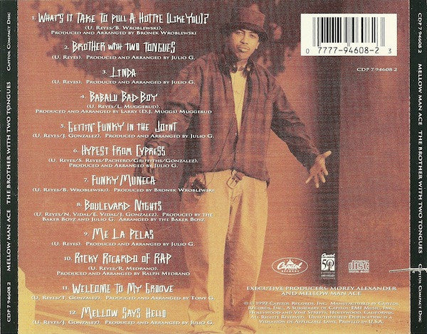 Mellow Man Ace - The Brother With Two Tongues (CD, Album) (Very Good Plus (VG+)) - Image 5