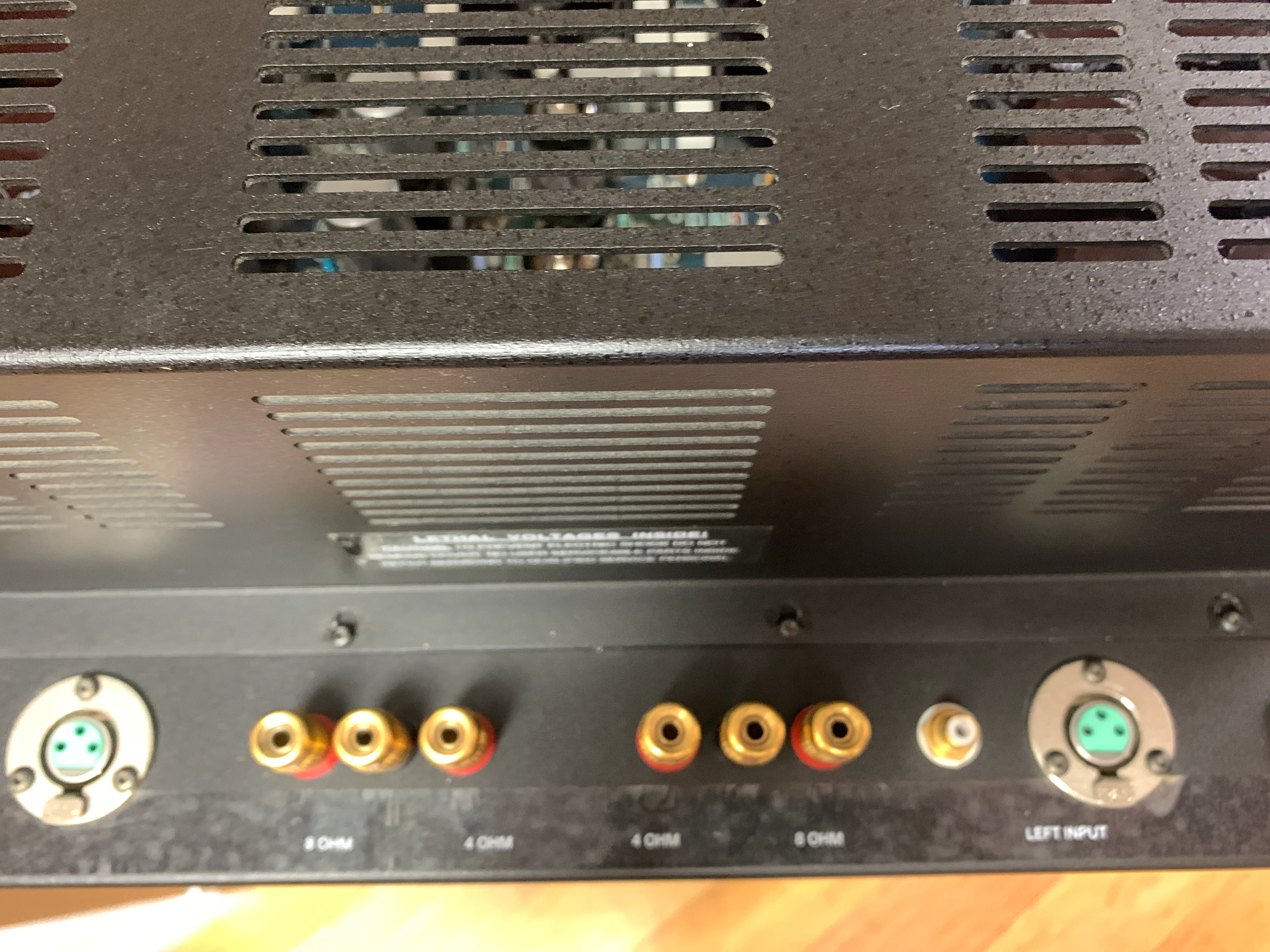 Melos 200 Watt * Tube Power Amplifier * 65lb * - Image 6
