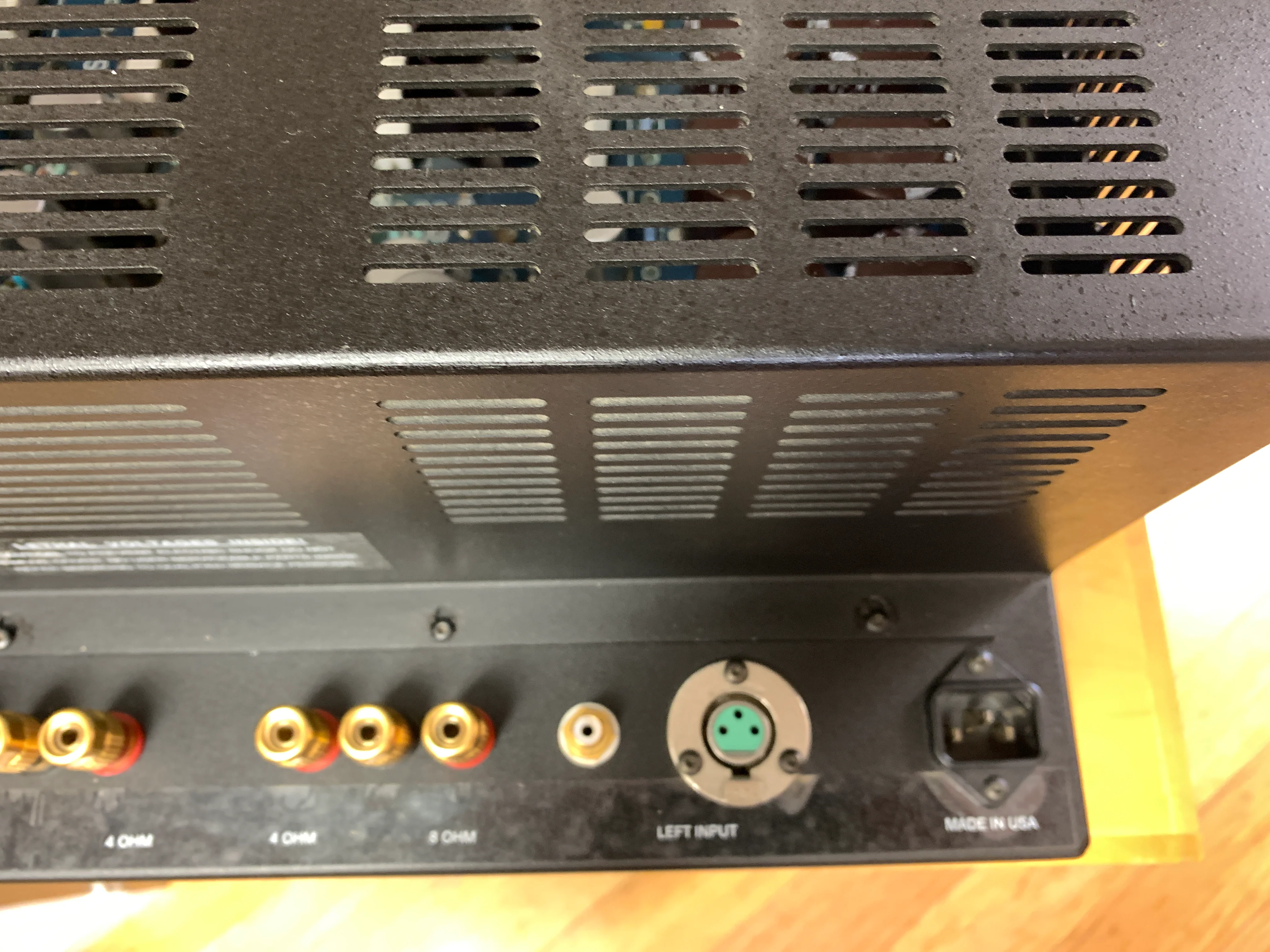 Melos 200 Watt * Tube Power Amplifier * 65lb * - Image 7