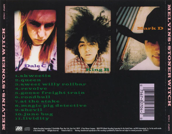 Melvins - Stoner Witch (CD, Album, RE) (Near Mint (NM or M-)) - Image 2