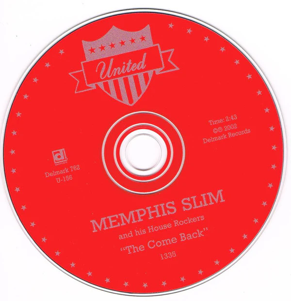 Memphis Slim And His House Rockers* With Matt "Guitar" Murphy* - The Come Back (CD, Comp) (Near Mint (NM or M-)) - Image 3