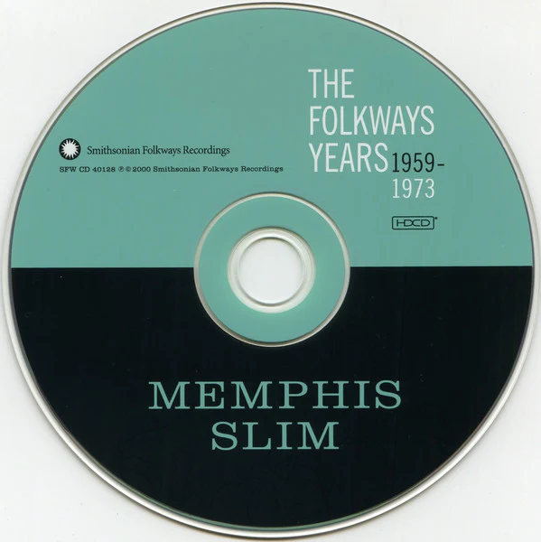 Memphis Slim - The Folkways Years 1959-1973 (HDCD, Comp) (Near Mint (NM or M-)) - Image 3