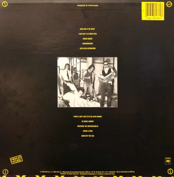Men At Work - Business As Usual (LP, Album) (Very Good Plus (VG+)) - Image 2