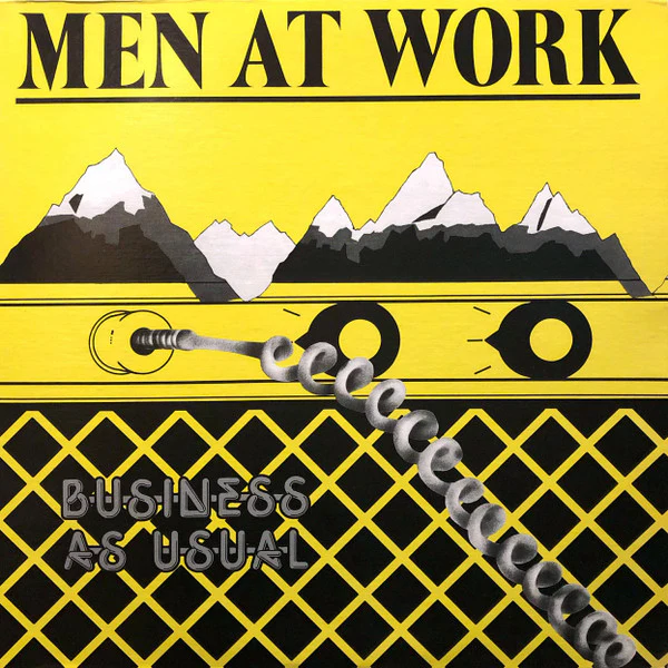 Men At Work - Business As Usual (LP, Album) (Very Good Plus (VG+))