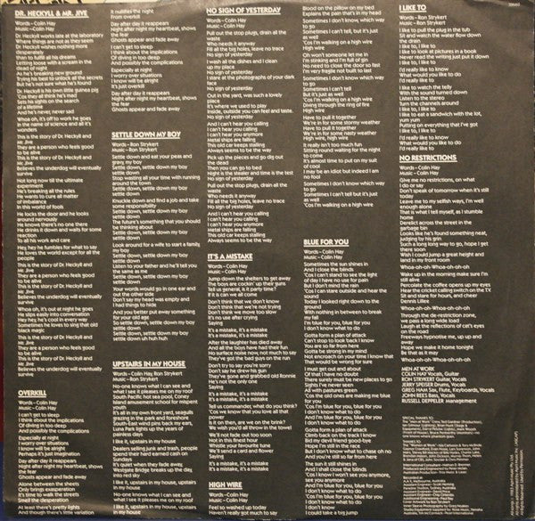 Men At Work - Cargo (LP, Album, Car) (Near Mint (NM or M-)) - Image 5