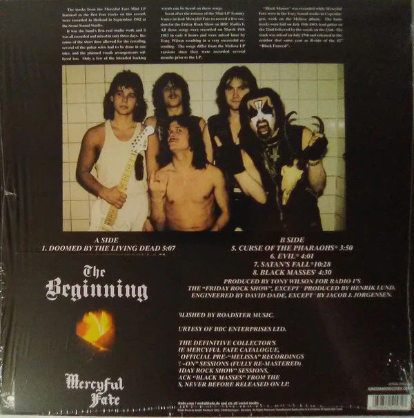 Mercyful Fate - The Beginning (LP, Comp, RE, Amb) (Very Good Plus (VG+)) - Image 5
