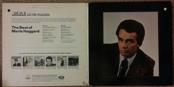Merle Haggard - The Best Of Merle Haggard (LP, Comp, Scr) (Very Good Plus (VG+)) - Image 5