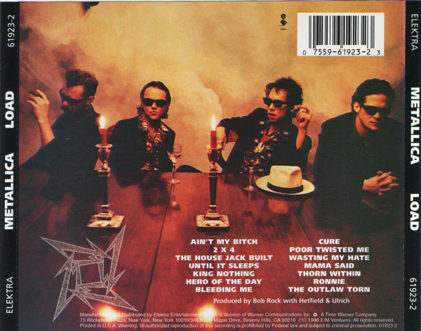 Metallica - Load (CD, Album) (Very Good Plus (VG+)) - Image 2