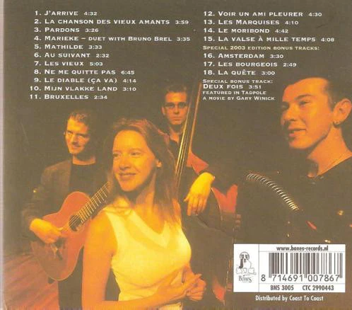 Mich en Scène - Songs Of Jacques Brel (CD, Album) (Very Good Plus (VG+)) - Image 2