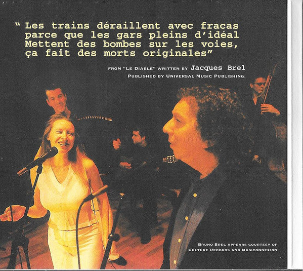 Mich en Scène - Songs Of Jacques Brel (CD, Album) (Very Good Plus (VG+)) - Image 4