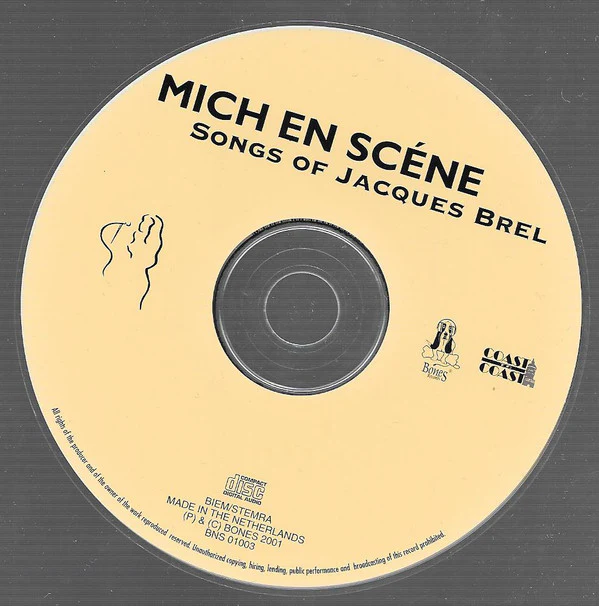 Mich en Scène - Songs Of Jacques Brel (CD, Album) (Very Good Plus (VG+)) - Image 5