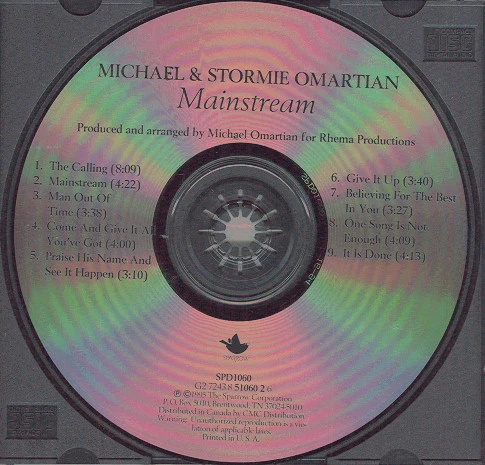 Michael And Stormie Omartian - Mainstream (CD, Album) (Near Mint (NM or M-)) - Image 3