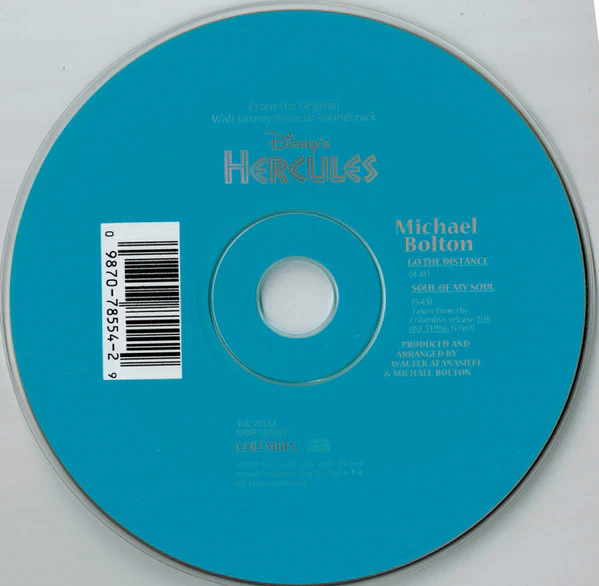 Michael Bolton - Go The Distance (CD, Single, Car) (Mint (M)) - Image 3