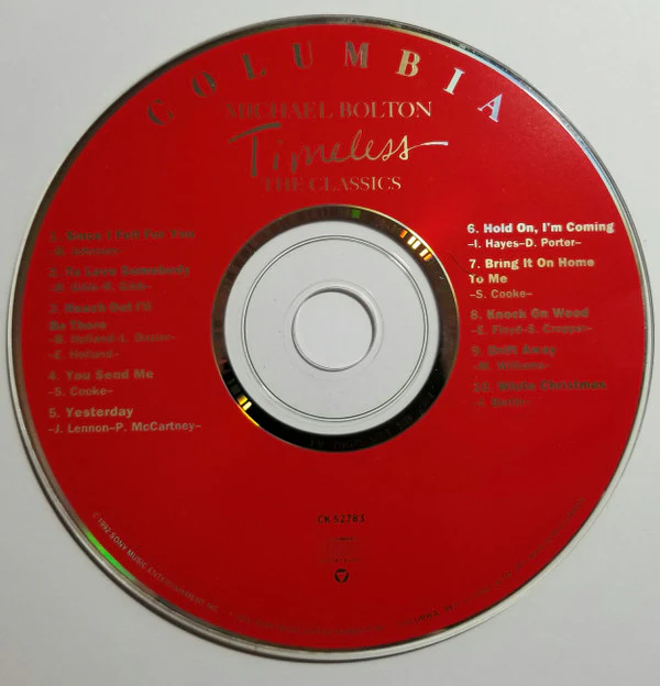 Michael Bolton - Timeless (The Classics) (CD, Album) (Near Mint (NM or M-)) - Image 3