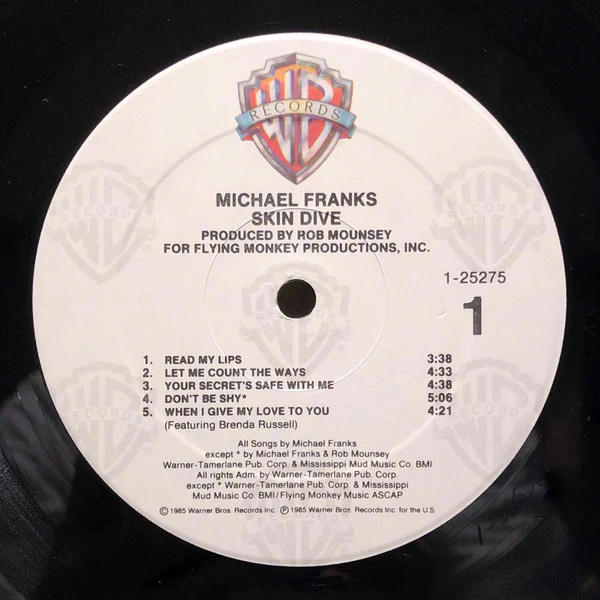 Michael Franks - Skin Dive (LP, Album, Spe) (Near Mint (NM or M-)) - Image 3