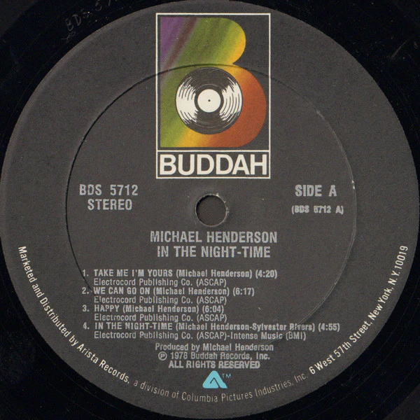 Michael Henderson - In The Night-Time (LP, Album, All) (Very Good (VG)) - Image 3