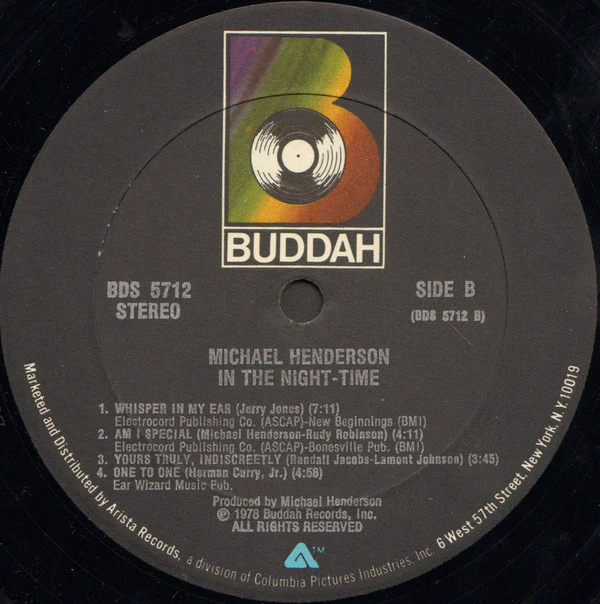 Michael Henderson - In The Night-Time (LP, Album, All) (Very Good (VG)) - Image 4