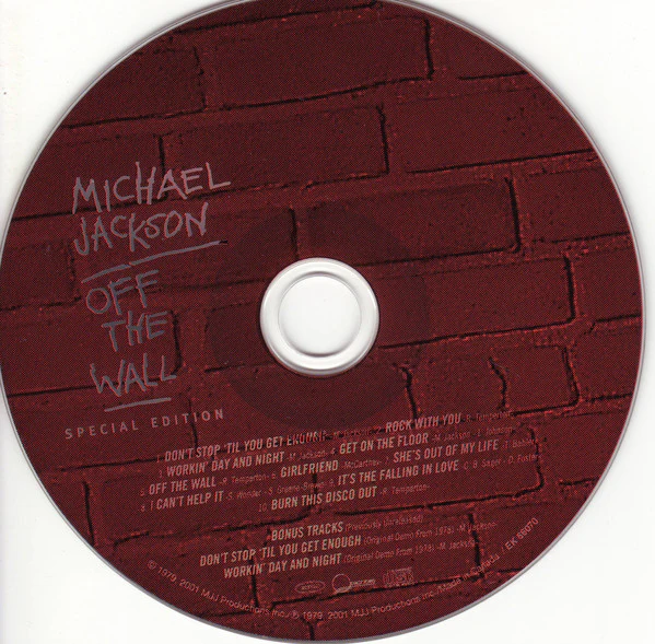 Michael Jackson - Off The Wall (CD, Album, RE, RM, S/Edition) (Very Good Plus (VG+)) - Image 2
