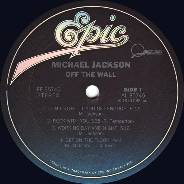 Michael Jackson - Off The Wall (LP, Album, Pit) (Very Good Plus (VG+)) - Image 5