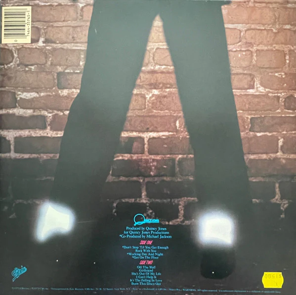 Michael Jackson - Off The Wall (LP, Album, Ter) (Very Good (VG)) - Image 4