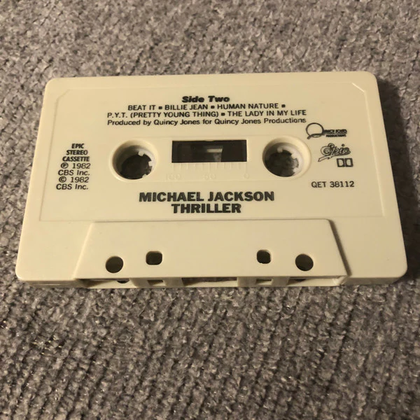Michael Jackson - Thriller (Cass, Album) (Very Good (VG)) - Image 3
