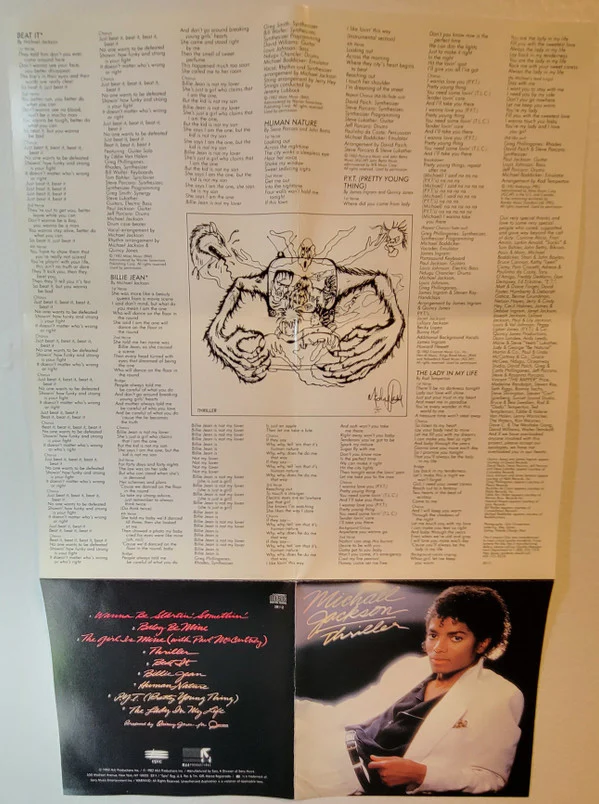 Michael Jackson - Thriller (CD, Album, RP) (Near Mint (NM or M-)) - Image 5