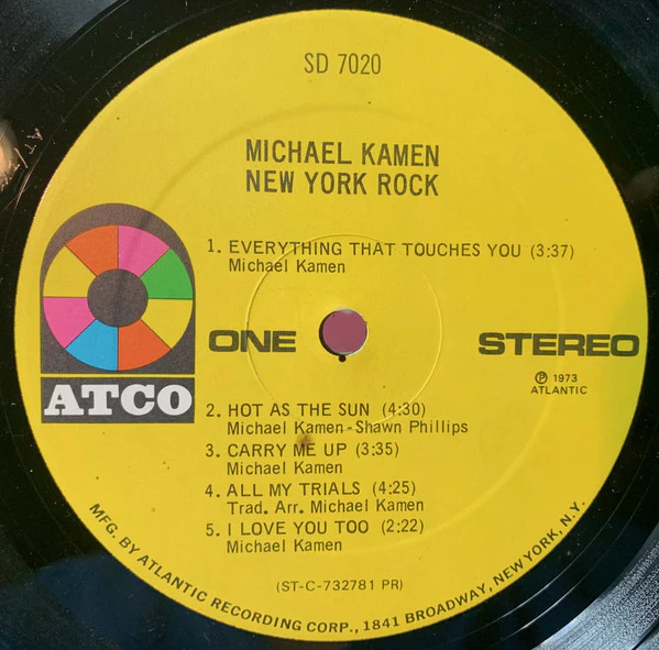 Michael Kamen • The New York Rock Ensemble - New York Rock (LP, Album, PR ) (Mint (M)) SEALED NOS - Image 5