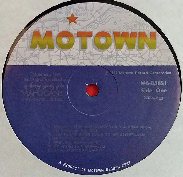 Michael Masser - The Original Soundtrack Of Mahogany (LP, RE) (Very Good Plus (VG+)) - Image 2