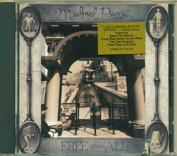 Michael Penn - Free-For-All (CD, Album) (Near Mint (NM or M-)) - Image 2
