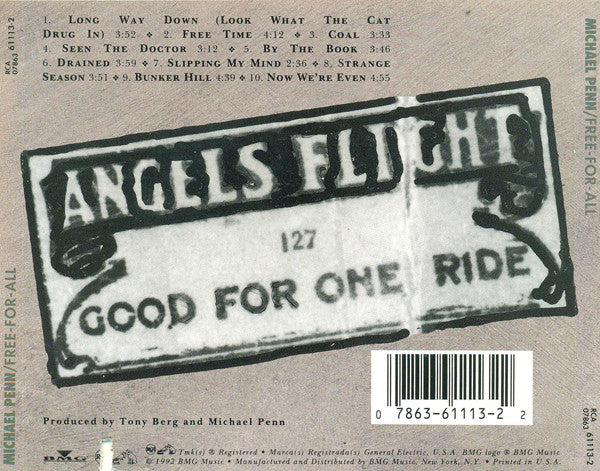 Michael Penn - Free-For-All (CD, Album) (Near Mint (NM or M-)) - Image 3
