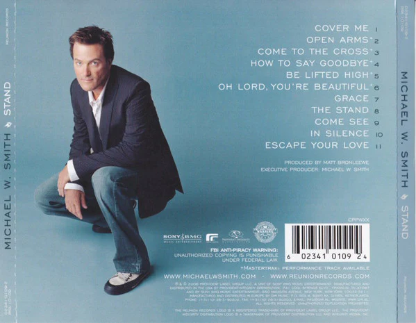 Michael W. Smith - Stand (CD, Album) (Mint (M)) - Image 2