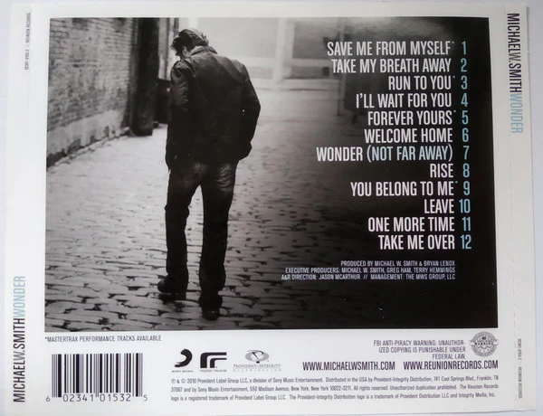 Michael W. Smith - Wonder (CD, Album) (Near Mint (NM or M-)) - Image 3