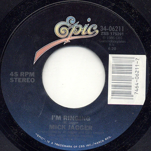Mick Jagger - Ruthless People (7", Single, Styrene, Pit) (Good Plus (G+)) - Image 4
