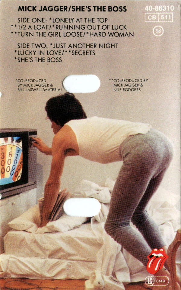 Mick Jagger - She's The Boss (Cass, Album) (Very Good Plus (VG+)) - Image 2