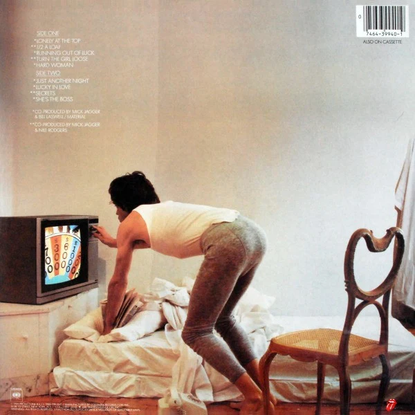 Mick Jagger - She's The Boss (LP, Album, Car) (Very Good (VG)) - Image 2