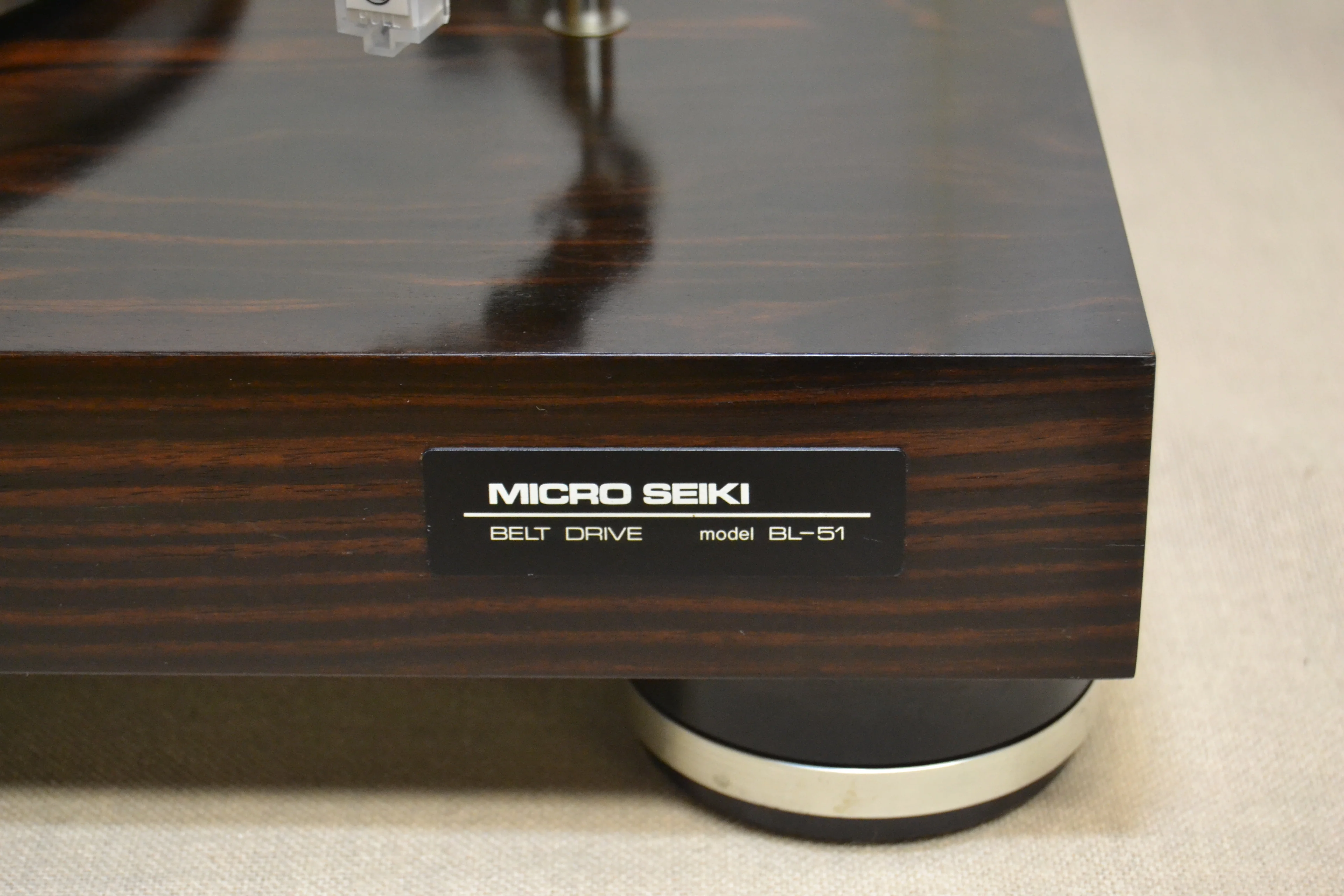 Micro Seiki BL-51 Belt Drive Turntable with Micro Seiki MA-101 MKII Tonearm - NEW AT3600 Cartridge - Image 16